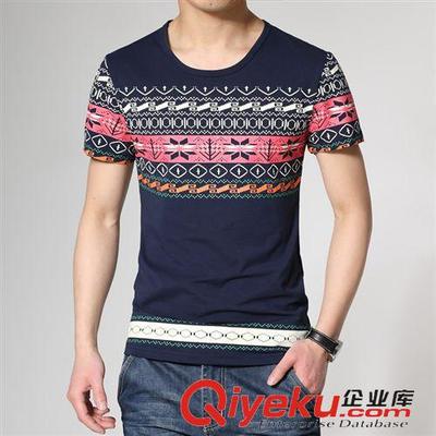 2015夏裝韓版潮流男士短袖T恤 廠家直銷，定義夏季新風(fēng)尚